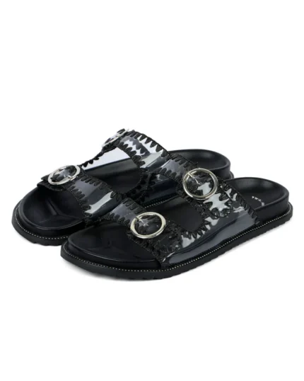Noir Shine Slides