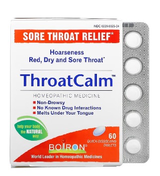 THROAT CALM 60 TABS
